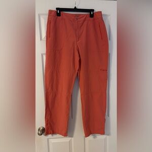 Chico’s 5-Pocket Cargo Pants Women’s XL Terracotta/Peach